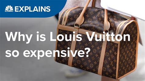 why louis vuitton so expensive